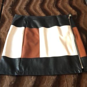 INC Pleather skirt size 14